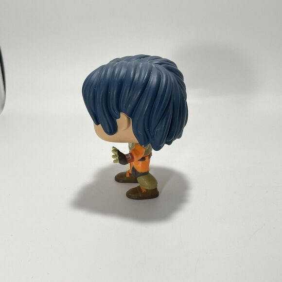 Funko Pop! Star Wars Rebels - Ezra #134 OOB Missing Stand DAMAGED SABER - Picture 2 of 6
